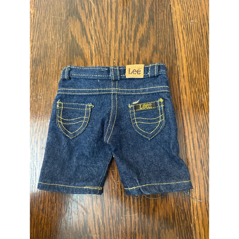Cabbage Patch KidsLee Denim Jean Shorts‎ Yellow Stitching Classic Style